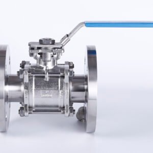 sanitary / hygienic flange ball valve cf8m