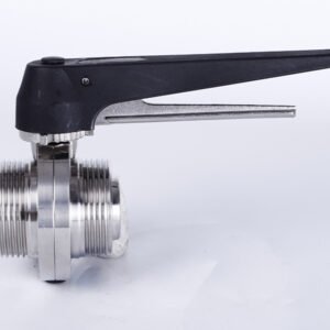 threaded butterfly valve