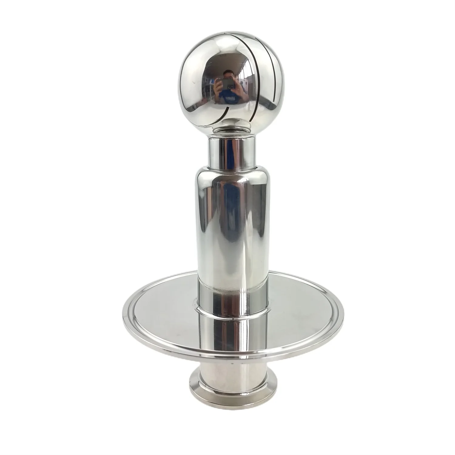 CIP rotating cleaning ball for tank systems